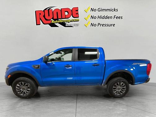 Blue 2021 Ford Ranger