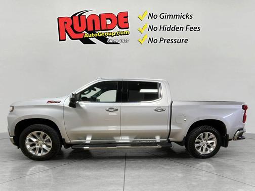 Silver 2021 Chevrolet Silverado 1500 LTZ