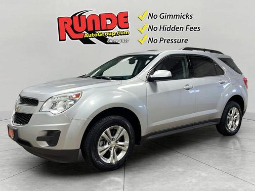 Silver 2010 Chevrolet Equinox LT
