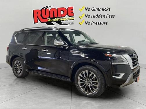 Black 2023 Nissan Armada Platinum
