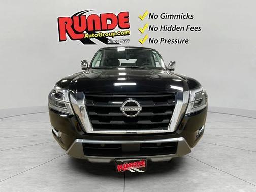 Black 2023 Nissan Armada Platinum
