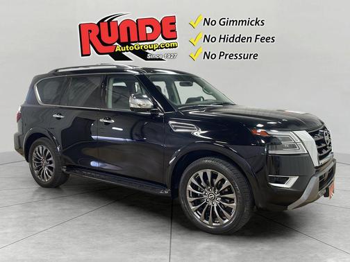 Black 2023 Nissan Armada Platinum