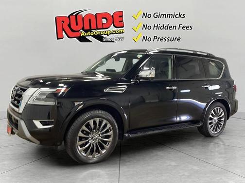 Black 2023 Nissan Armada Platinum