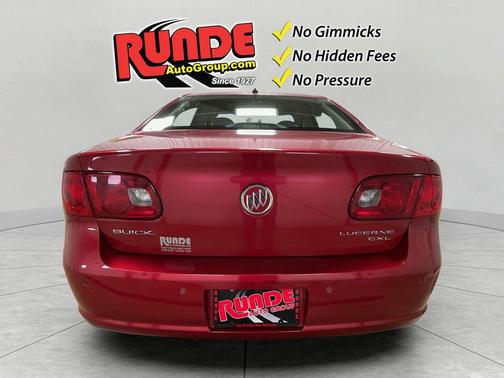 Red 2007 Buick Lucerne CXL
