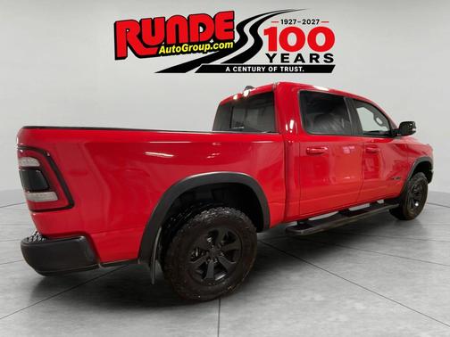 Red 2022 RAM 1500 Rebel