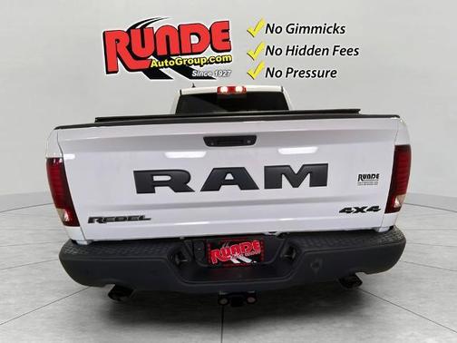 White 2018 RAM 1500 Rebel