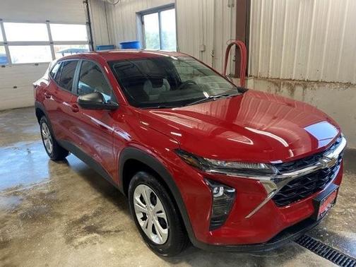 Red 2026 Chevrolet Trax LS