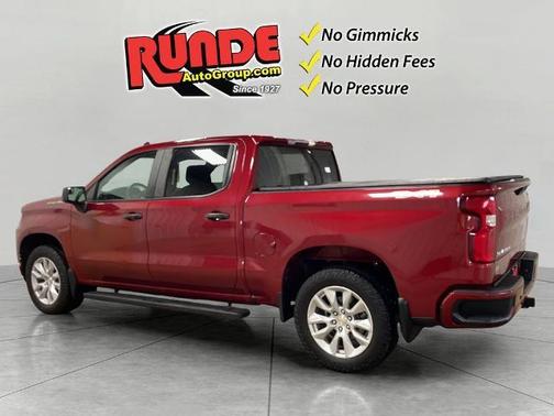 Red 2020 Chevrolet Silverado 1500 Custom