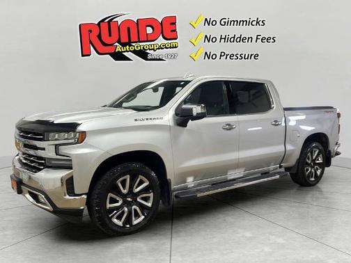Silver 2019 Chevrolet Silverado 1500 LTZ