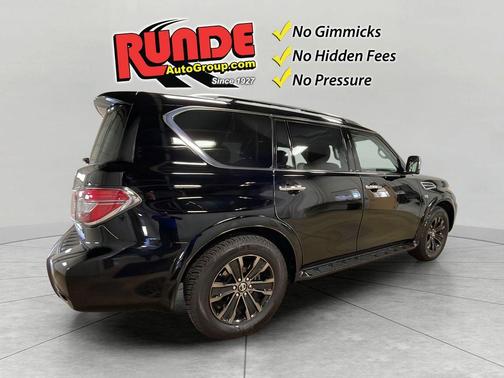 Black 2020 Nissan Armada Platinum