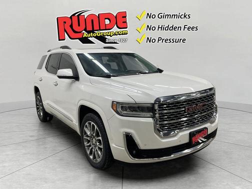 White 2020 GMC Acadia Denali
