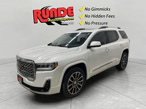 White 2020 GMC Acadia Denali