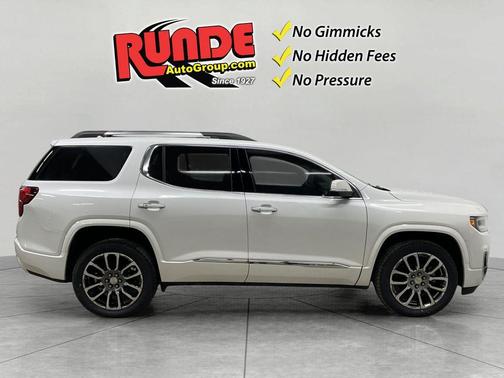 White 2020 GMC Acadia Denali
