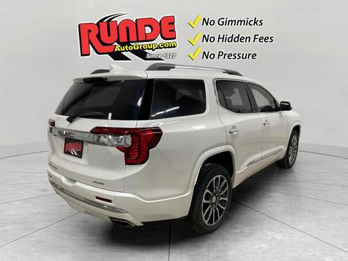 White 2020 GMC Acadia Denali
