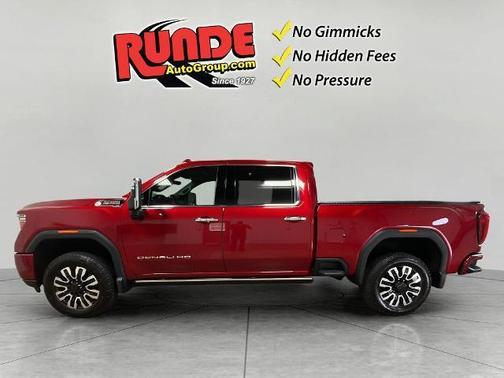 Red 2021 GMC Sierra 2500 Denali