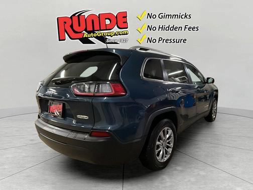 Blue 2021 Jeep Cherokee Latitude Plus