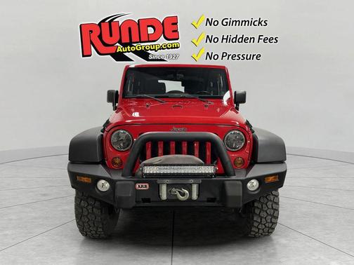 Red 2012 Jeep Wrangler Rubicon