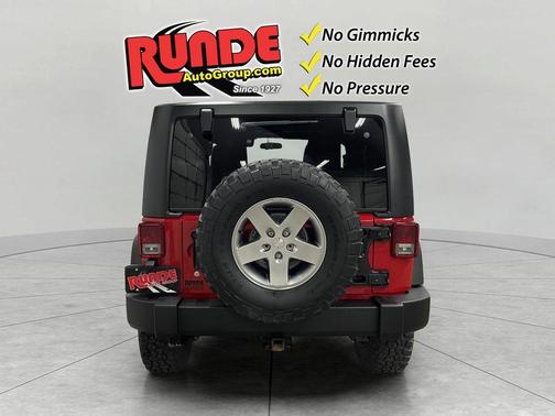 Red 2012 Jeep Wrangler Rubicon