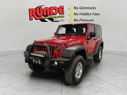 Red 2012 Jeep Wrangler Rubicon