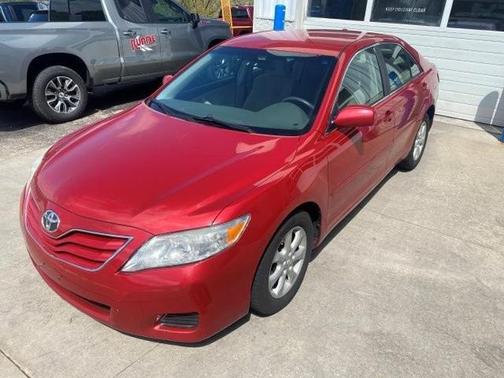 Red 2010 Toyota Camry