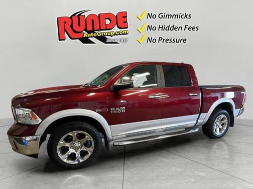 Red 2018 RAM 1500 Laramie
