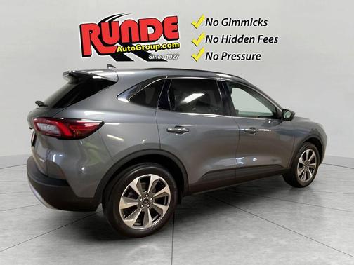 Gray 2024 Ford Escape Platinum