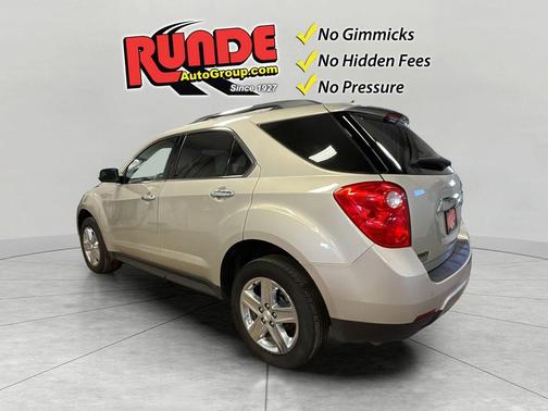 Silver 2015 Chevrolet Equinox LTZ