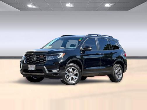 Crystal Black Pearl 2023 Honda Passport AWD TrailSport