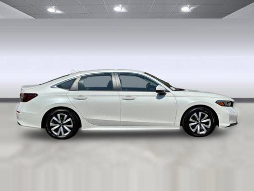 Platinum White Pearl 2026 Honda Civic LX