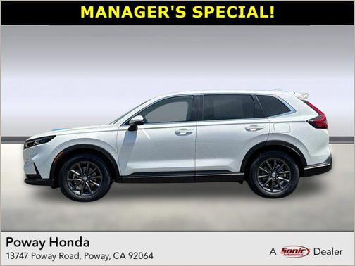 Platinum White Pearl 2026 Honda CR-V EX-L 2WD