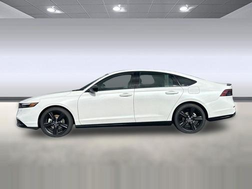 Platinum White Pearl 2026 Honda Accord Hybrid Sport-L