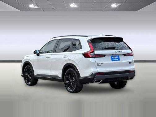 Platinum White Pearl 2026 Honda CR-V Hybrid Sport Touring AWD