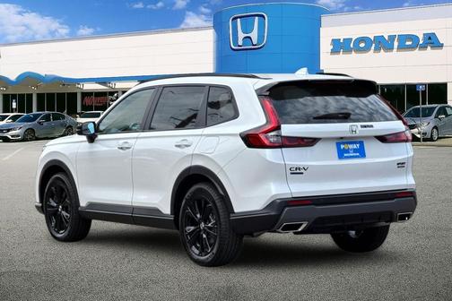 Platinum White Pearl 2026 Honda CR-V Hybrid Sport Touring AWD