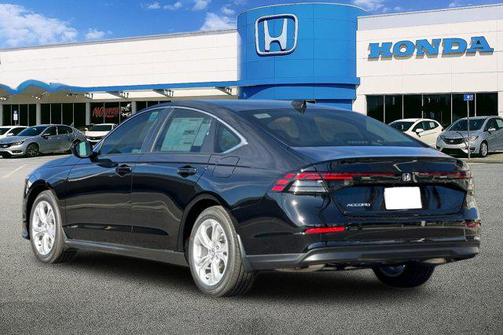 Crystal Black Pearl 2026 Honda Accord LX 1.5T