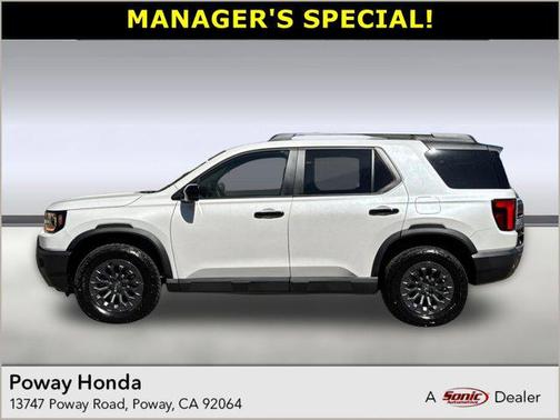 Platinum White Pearl 2026 Honda Passport AWD TrailSport