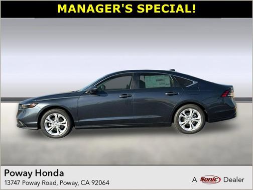 Meteorite Gray Metallic 2026 Honda Accord LX 1.5T