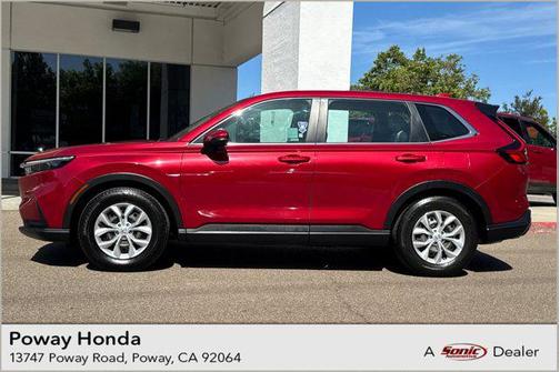 Radiant Red Metallic 2024 Honda CR-V LX 2WD