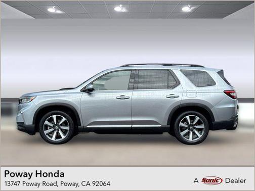 Lunar Silver Metallic 2025 Honda Pilot Touring 8-Passenger