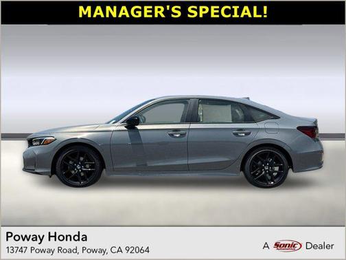 Urban Gray Pearl 2026 Honda Civic Sport