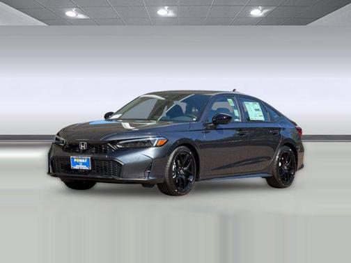 Meteorite Gray Metallic 2026 Honda Civic Sport