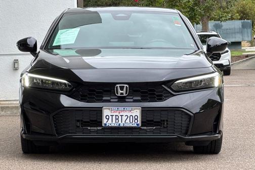 Crystal Black Pearl 2025 Honda Civic Sport