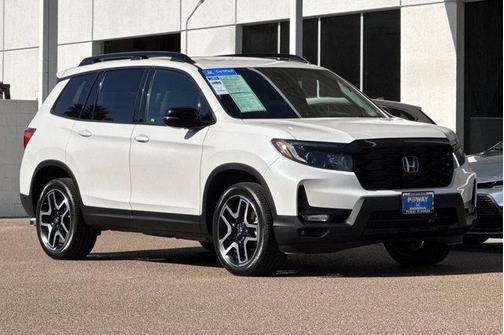 Platinum White Pearl 2023 Honda Passport AWD Elite