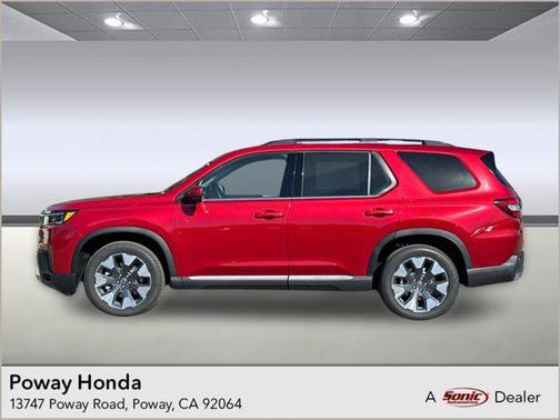Radiant Red Metallic II 2026 Honda Pilot Elite