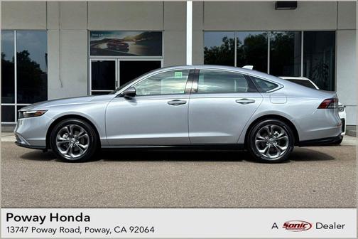 Lunar Silver Metallic 2023 Honda Accord EX