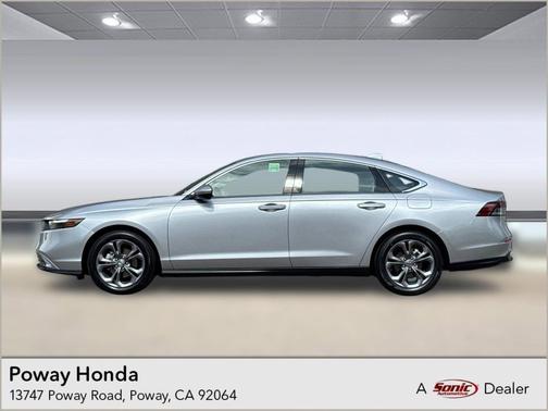 Lunar Silver Metallic 2023 Honda Accord EX