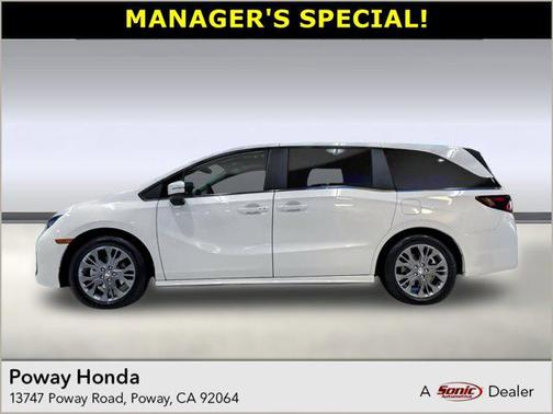 Frostline White Pearl 2026 Honda Odyssey Touring