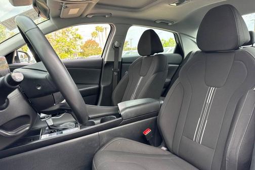 Serenity White 2025 Hyundai ELANTRA SEL