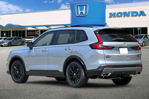 Solar Silver Metallic 2026 Honda CR-V Hybrid Sport FWD
