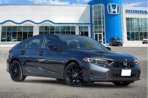 Meteorite Gray Metallic 2026 Honda Civic Sport
