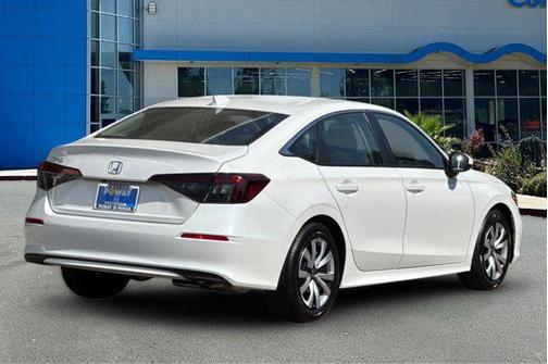 Platinum White Pearl 2026 Honda Civic LX